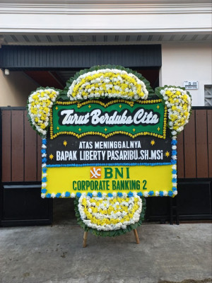 Papan Bunga Duka di Jasinga
