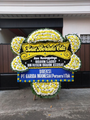Papan Bunga Duka di Jasinga