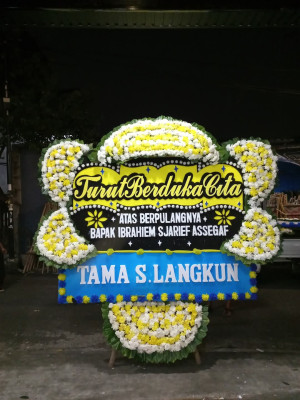Papan Bunga Duka di Jasinga