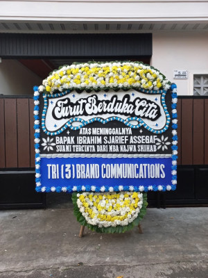 Papan Bunga Duka di Jasinga